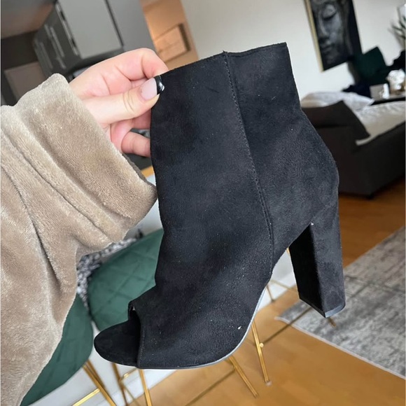 Open Toe Booties - Picture 2 of 2